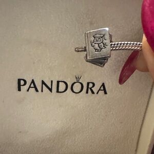 Pandora Silver Owl Scholar Charm